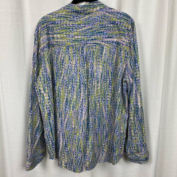 Anthropologie Pilcro Tisha Surplice Faux Wrap Top Sz.XL - Picture 11 of 13